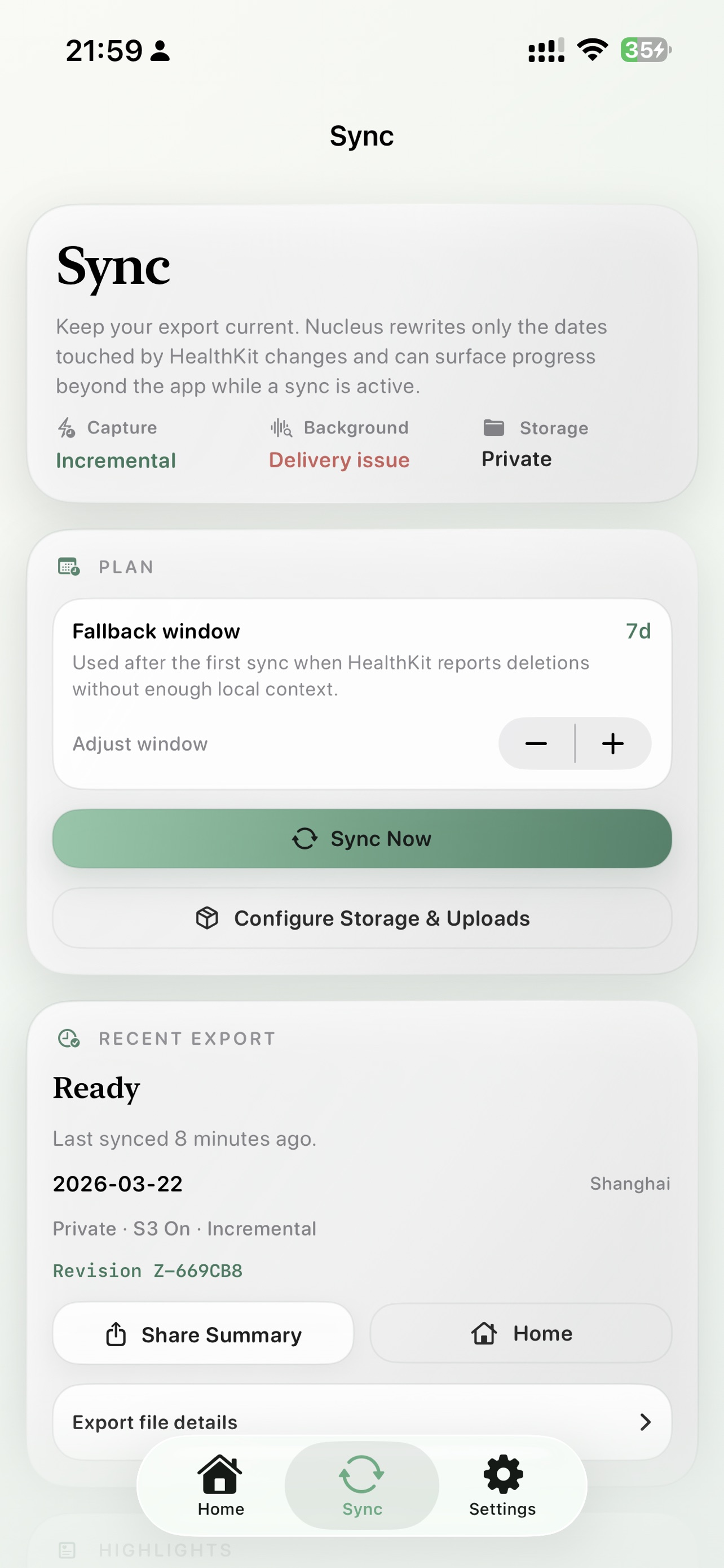 Nucleus Sync overview
